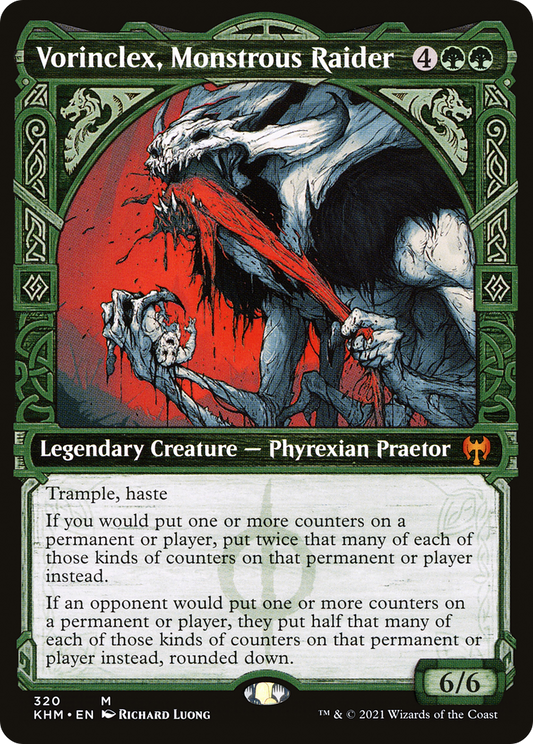 Vorinclex, Monstrous Raider (320) (Showcase) - Foil