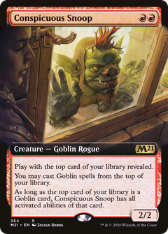 Conspicuous Snoop (364) (Extended Art) - Foil