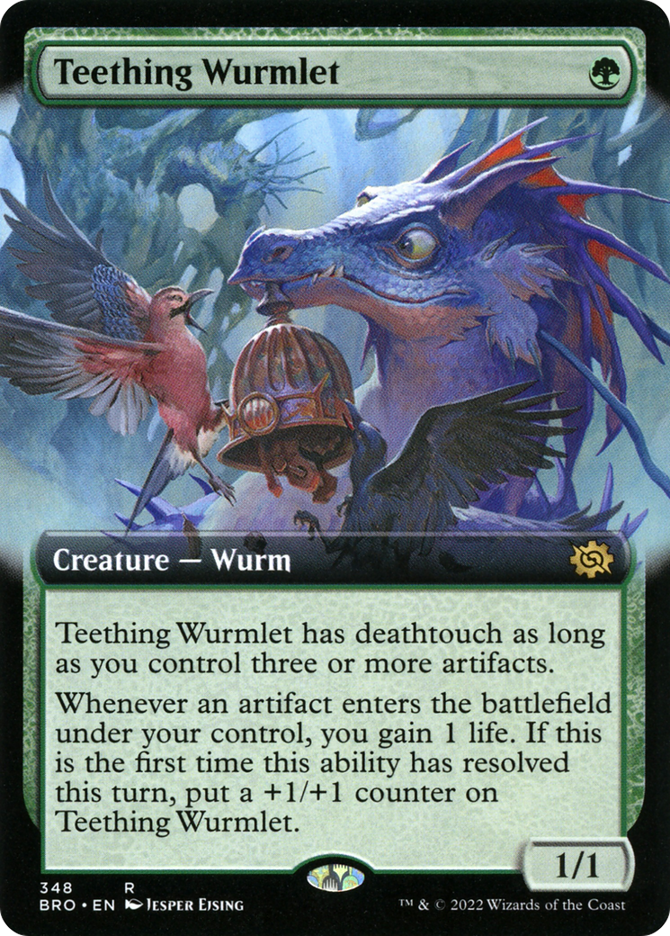 Teething Wurmlet (348) (Extended Art)