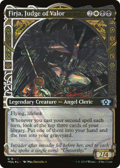 Firja, Judge of Valor (0170) (Showcase) - Halo Foil