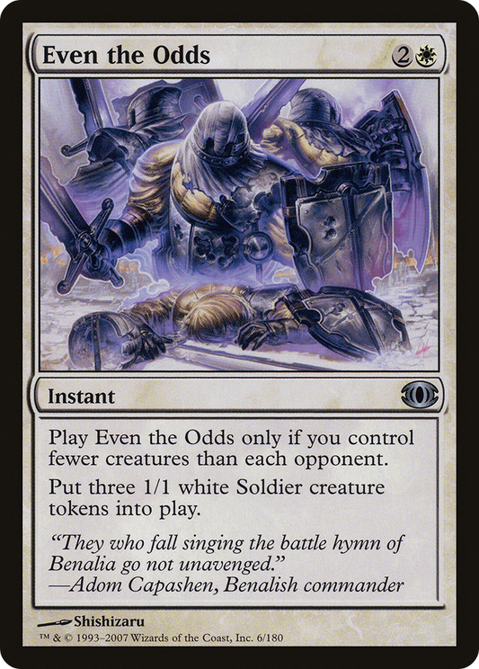 Even the Odds - Foil
