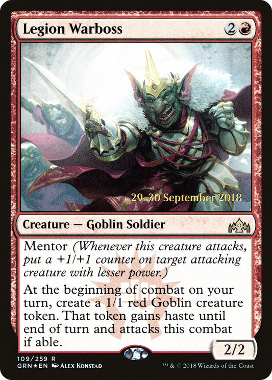 Legion Warboss (109) (Prerelease) - Foil