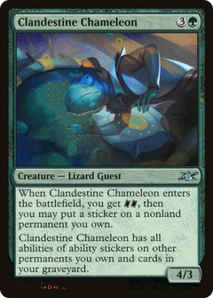 Clandestine Chameleon (420) - Galaxy Foil