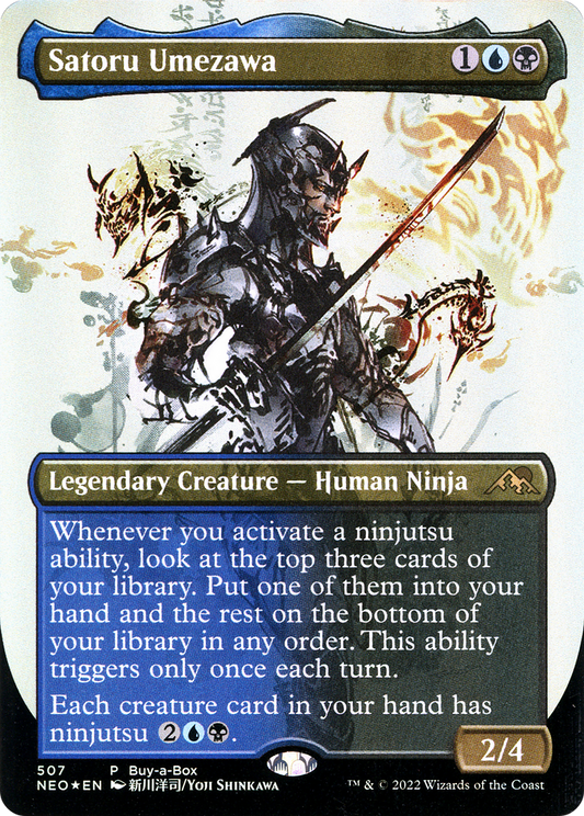 Satoru Umezawa (507) (Buy-A-Box) - Foil