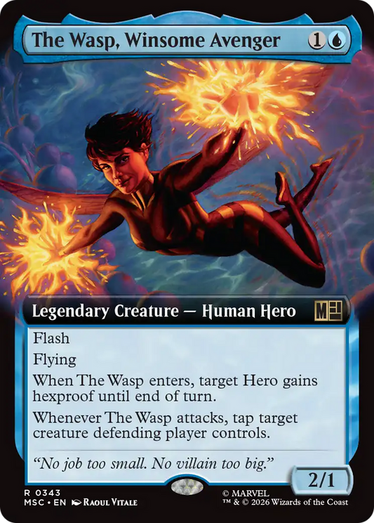 The Wasp, Winsome Avenger (0343) (Extended Art) (MSC)
