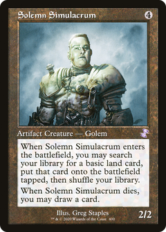 Solemn Simulacrum - Foil