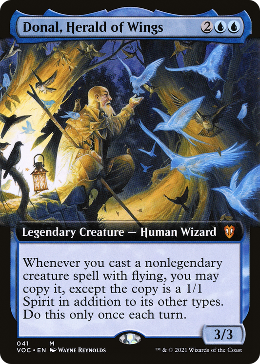 Donal, Herald of Wings (041) (Extended Art)