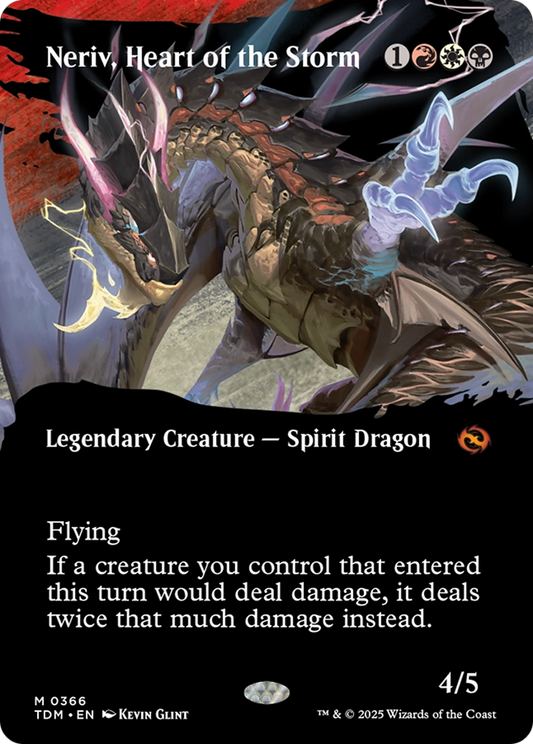 Neriv, Heart of the Storm (0366) (Borderless) - Foil