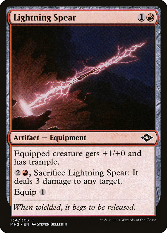 Lightning Spear - Foil