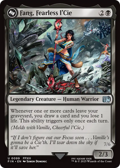 Fang, Fearless l'Cie // Ragnarok, Divine Deliverance - Foil