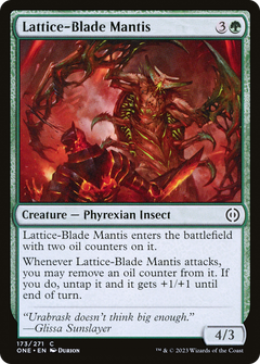 Lattice-Blade Mantis - Foil