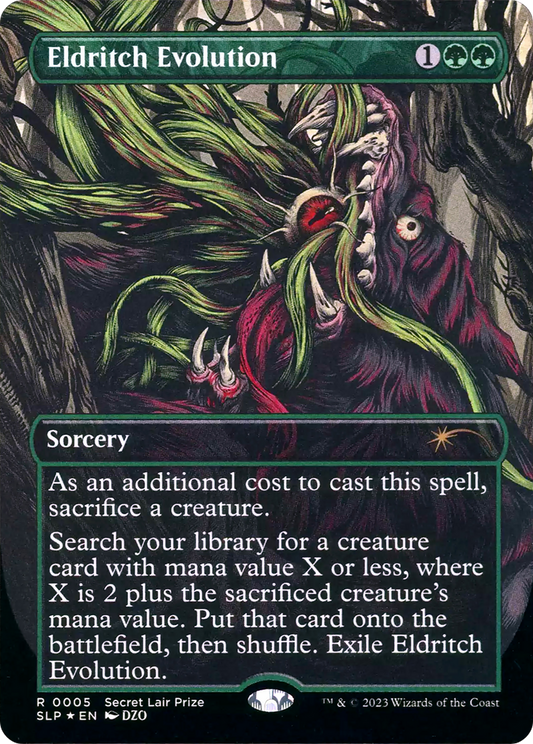Eldritch Evolution (0005) (Borderless) - Foil