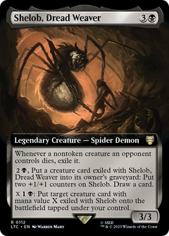 Shelob, Dread Weaver (0112) (Extended Art)