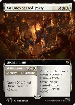 An Unexpected Party // At the Door (0289) (Extended Art) (HOB)