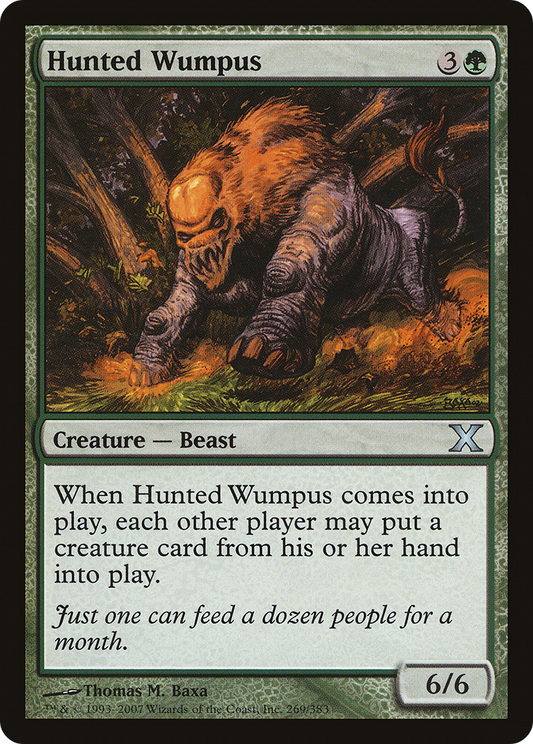 Hunted Wumpus - Foil