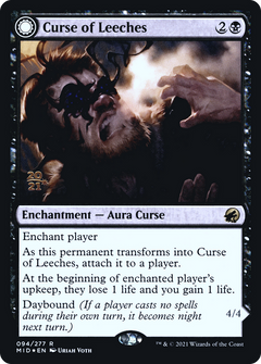 Curse of Leeches // Leeching Lurker (094) (Prerelease) (PMID) - Foil