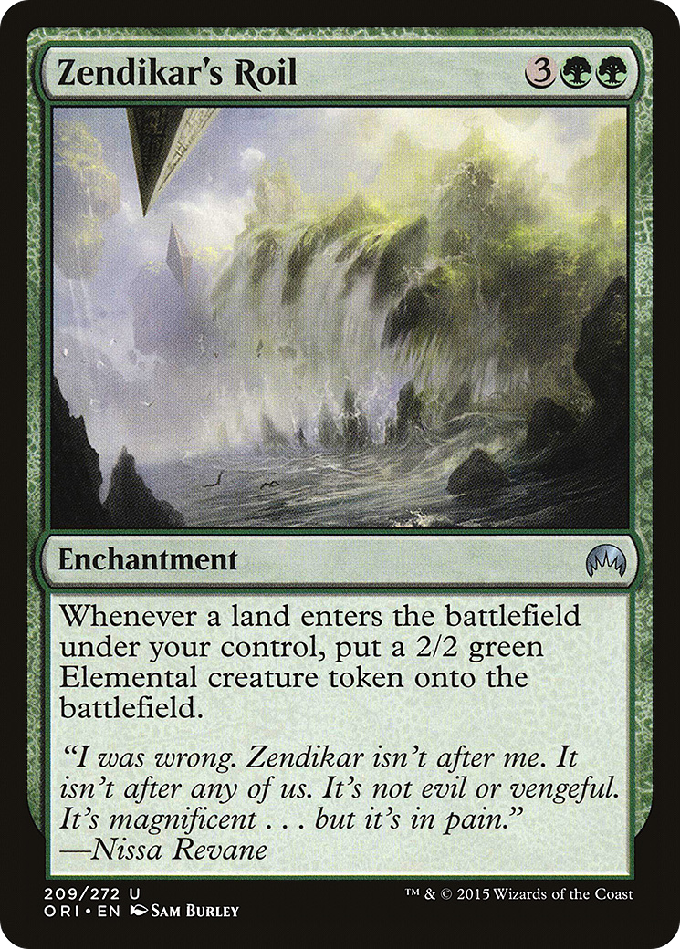 Zendikar's Roil - Foil