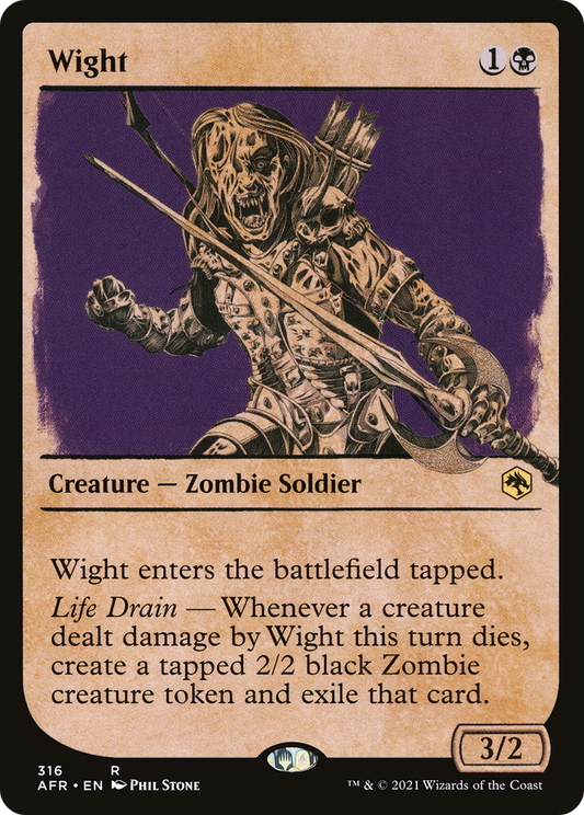 Wight (316) (Showcase) - Foil