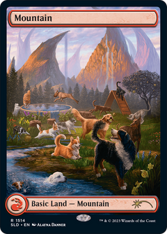 Mountain (1514) (Textless) - Foil
