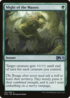 Might of the Masses - Foil