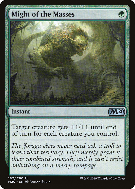 Might of the Masses - Foil