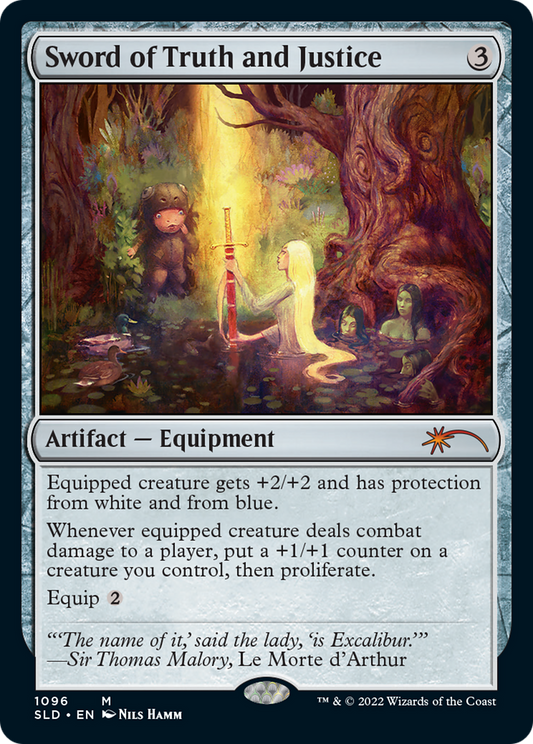 Sword of Truth and Justice (1096) - Foil