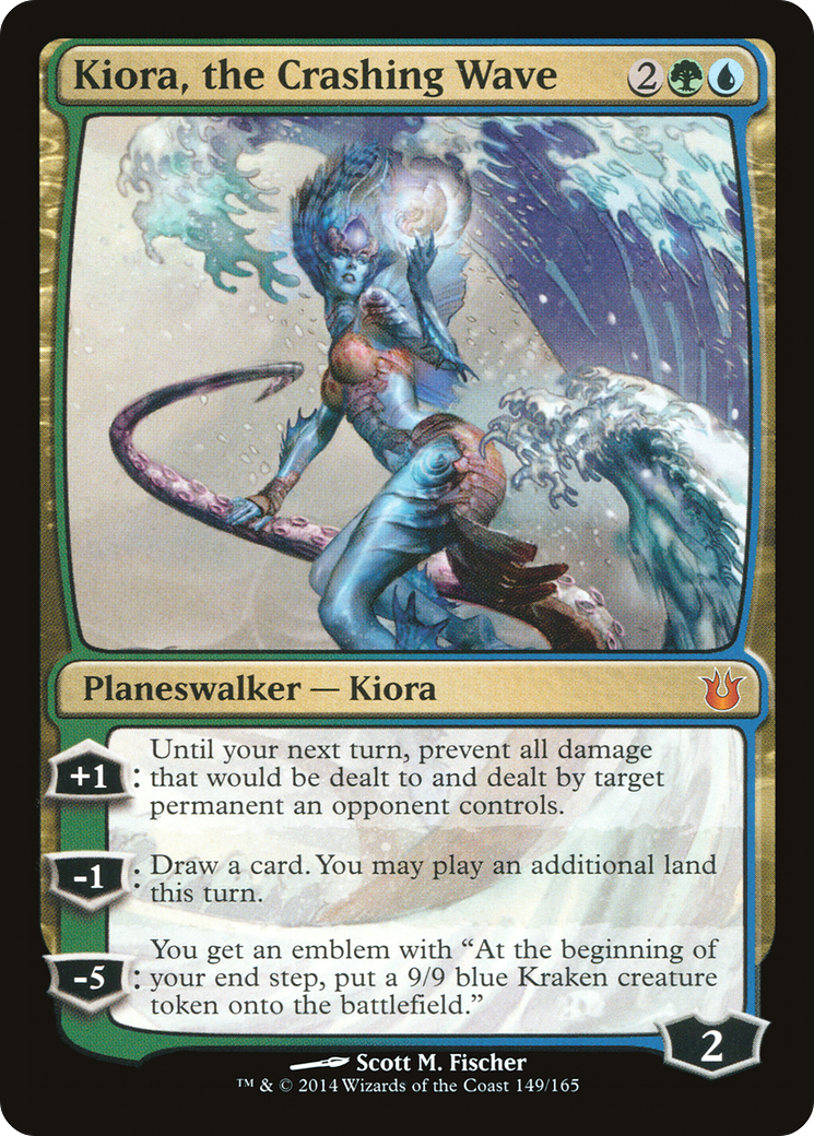 Kiora, the Crashing Wave - Foil