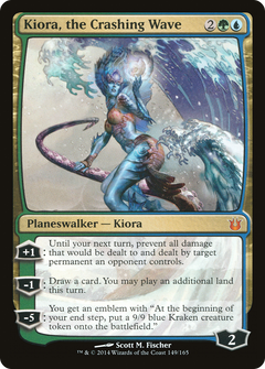 Kiora, the Crashing Wave - Foil
