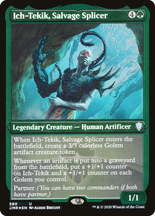 Ich-Tekik, Salvage Splicer - Foil Etched