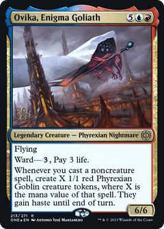 Ovika, Enigma Goliath (213) (Prerelease) - Foil