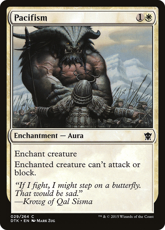 Pacifism - Foil