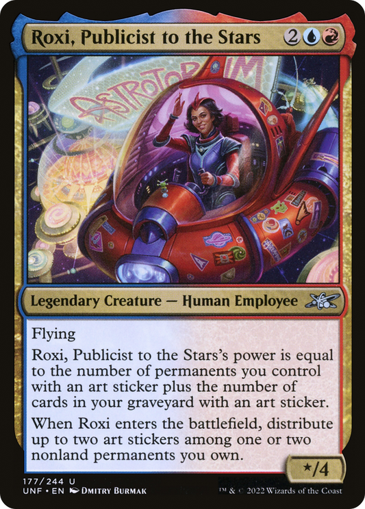 Roxi, Publicist to the Stars - Foil