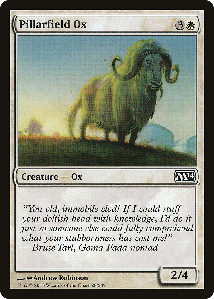Pillarfield Ox - Foil