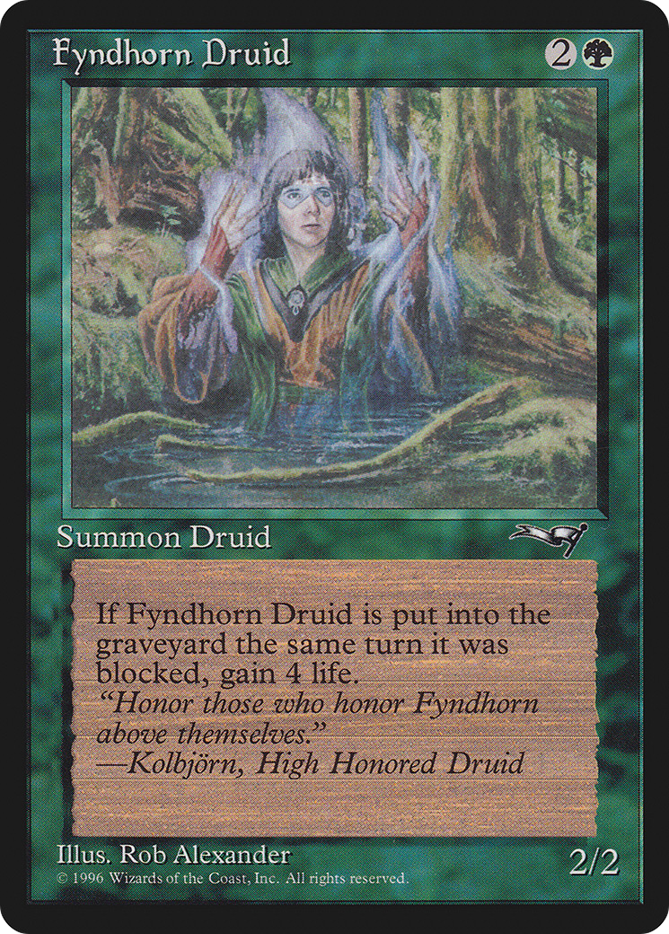 Fyndhorn Druid (Facing Front)
