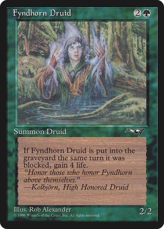 Fyndhorn Druid (Facing Front)
