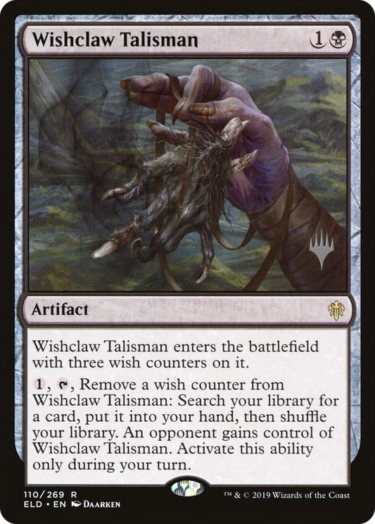 Wishclaw Talisman (110) (Promo Pack) - Foil