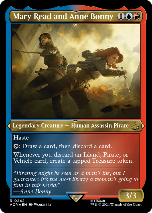 Mary Read and Anne Bonny (0242) - Foil Etched