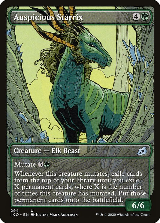 Auspicious Starrix (294) (Showcase) - Foil