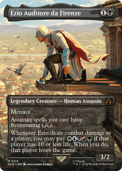 Ezio Auditore da Firenze (0113) (Borderless) - Foil