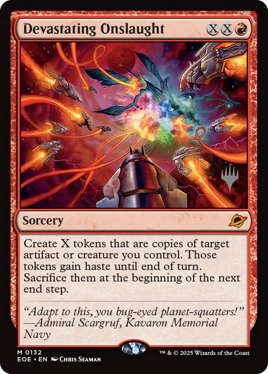 Devastating Onslaught (0132) (Promo Pack) - Foil