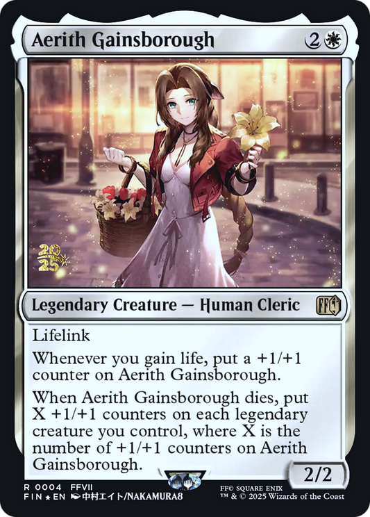 Aerith Gainsborough (0004) (Prerelease) - Foil