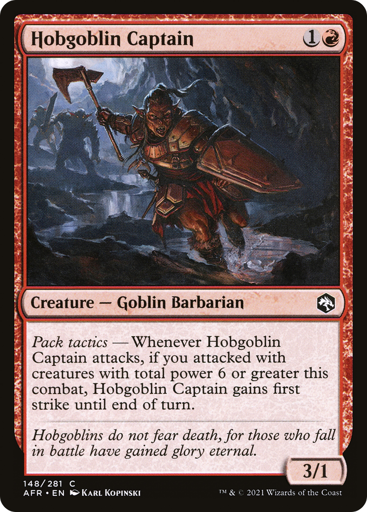 Hobgoblin Captain - Foil