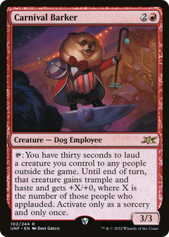 Carnival Barker - Foil
