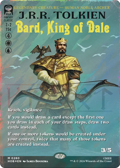 Bard, King of Dale (0280) (Borderless) (Book Cover) (HOB) - Surge Foil