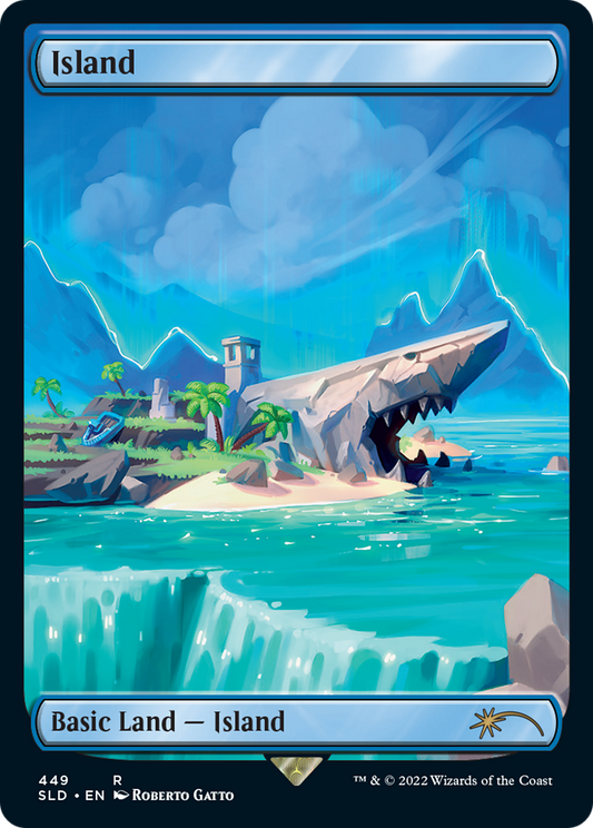 Island (449) (Textless) - Foil
