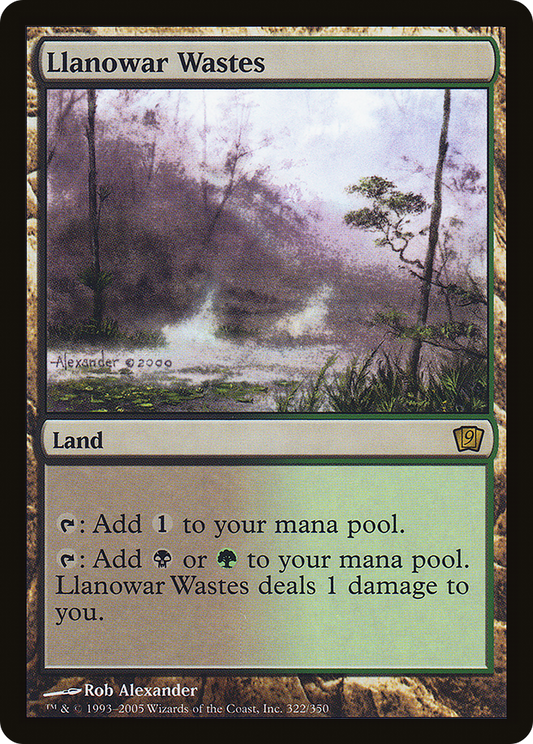 Llanowar Wastes - Foil