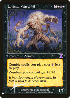 Undead Warchief - Foil