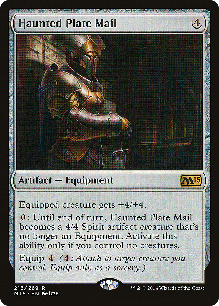 Haunted Plate Mail - Foil