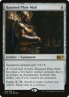 Haunted Plate Mail - Foil