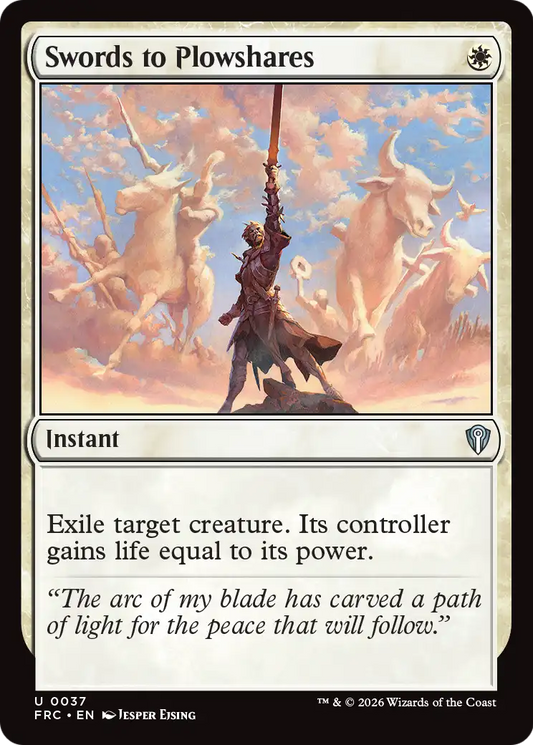 Swords to Plowshares (FRC) - Foil